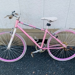 【引取先決定済み】※ジャンク品　クロスバイク 自転車 要修理