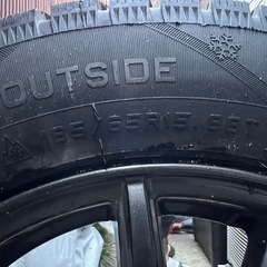 【ほぼ新品】スタッドレスタイヤ 185/65r15 ホイール付き