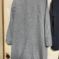 チェスターコート　グレー　グローバルワークの画像