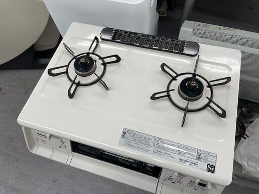 LPガス ガステーブル 2016年製 幅59.5cm パロマ ガスコンロ 右強火 水無ワイドグリル PA-360WHA-R