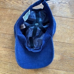 LBC  ネイビー　キャップ　コーデュロイの画像