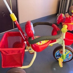 三輪車 それいけ! アンパンマン デラックスR 
の画像