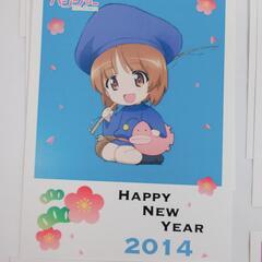 【年賀状 2014年 30枚】 ガールズ&パンツァー アニメ キャラクター　ガルパンの画像