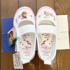 【新品】ムーンスター　バレーシューズ　 アナと雪の女王　14.0cm