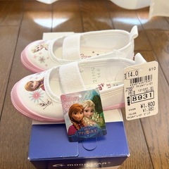 【新品】ムーンスター　バレーシューズ　 アナと雪の女王　14.0cmの画像