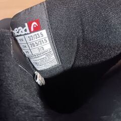 ヘッド　head ジュニアスノーボードブーツ　21.5cm(サイズ調整インソール付きで20.5cmに)の画像