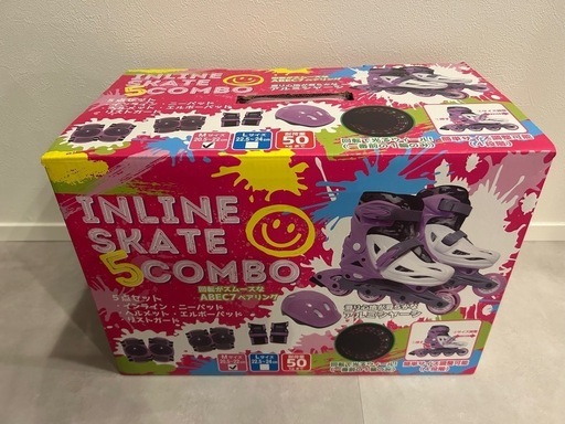 インラインスケートコンボパープル M(20.5～22cm)