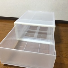 美品　無印　収納ケースの画像