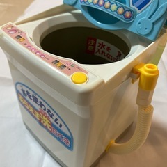 ぽぽちゃんのお洗濯ごっこの画像