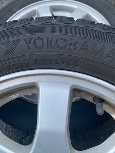 ダイハツ純正ホイール　スタッドレスタイヤ　4本セット