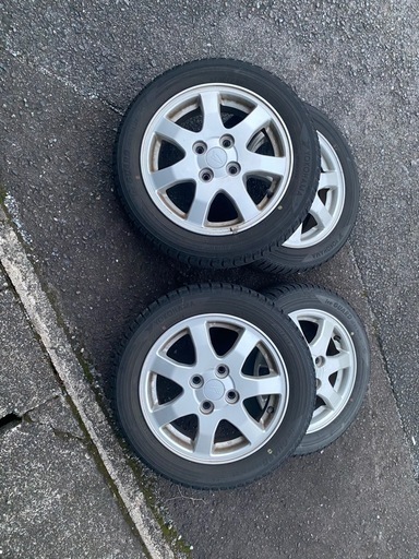 ダイハツ純正ホイール　スタッドレスタイヤ　4本セット