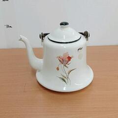 1215-544 レトロポット　※シール跡あり