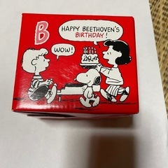 スヌーピー　イニシャルマグカップの画像