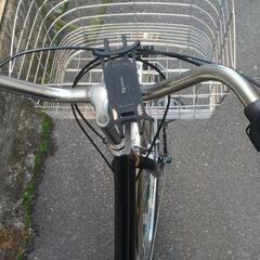 自転車 黒の画像