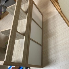 2段オープン棚の画像