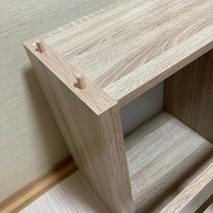 2段オープン棚の画像