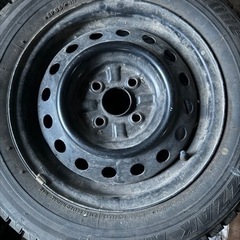 鉄チンホイール　185/65/14 受け取ってください！！