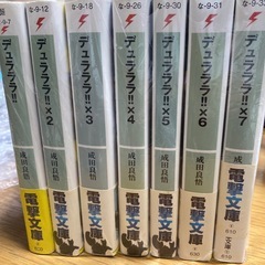 デュラララ‼︎ライトノベル　中古