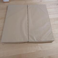 プレイマット　6枚セット　90cm×90cm×厚さ5cm（半分に...
