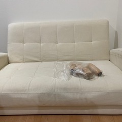 ２人掛けソファ譲ります。の画像