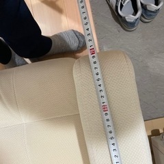 ２人掛けソファ譲ります。の画像