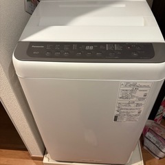 洗濯機　2020年製Panasonic品
