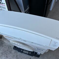 【動作保証あり】Panasonic Eolia 2019年 2.2kw 6畳用 冷暖房ルームエアコン CS-EX229C 自動フィルター清掃 ②【管理KR537】の画像