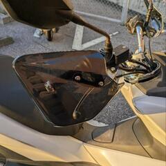ナックルバイザー　PCX　N-MAX　アドレス　V125
