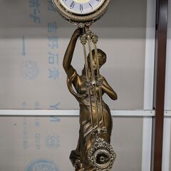 【お宝創庫出張買取店】アンティーク置時計 女神像【愛知県/半田市...