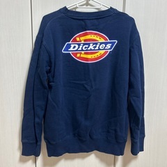 dickeys ミッキー　トレーナー　ネイビー　XSサイズ　裏起毛の画像