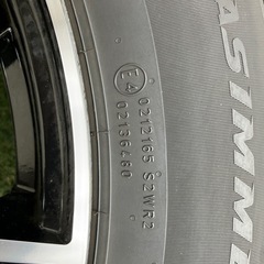 1シーズン使用 ハリアー スタッドレス ホイール タイヤ セットの画像