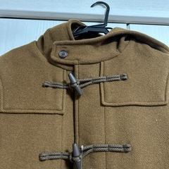 新品未使用　タグ付き　ユニクロ　UNIQLO ダッフルコート　Sサイズ　ブラウンの画像