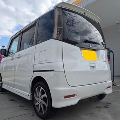 上級ターボモデル！月々9千円〜分割払い可❗️ 車検2年付き！【名義変更代込み】大人気☆スズキ パレットSW ☆HDDナビ付き☆走行中DVD見れます☆バックカメラ付き☆電動スライドドア付き♪しかも両側☆ドラレコ☆スマートキー☆フルオートエアコン☆純正アルミ☆事故修復歴無し☆そのまま乗って帰れます‼️の画像