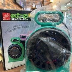 リールコード5m 2個口　未使用品