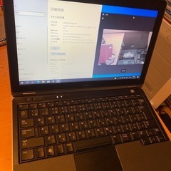 断捨離特価！小型12.5inch液晶/軽量人気機種　Dell latitude E6230改その⑮新品SSD240G Core i7-3420mメモリー８G　Webカメラ、Bluetooth,Wifi搭載機　Windows10pro 64の画像