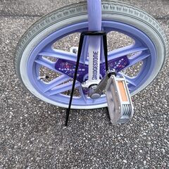 一輪車ブリジストン18インチ/ほぼ未使用品/数回私用のみの画像