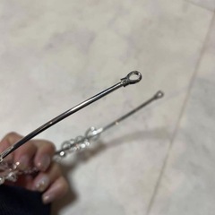 ウェディング　ヘッドアクセ　シルバー 花　ティアラの画像