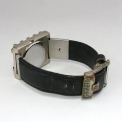 動作品 GIZBO TRACK 2025099 クオーツ式腕時計 ユニークデザイン 線路 汽車 24年12月電池交換 札幌市 清田区 平岡の画像