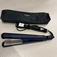 SALONIA ストレートアイロン　ネイビー