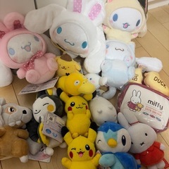 【受付終了
】ぬいぐるみ　シナモン　ポケモン