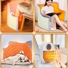 【新品】ファン型足元パネルヒーターの画像