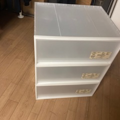 無印良品　収納ケース　引出式　3つセット