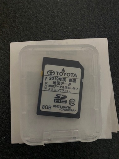 NSCP-W62 トヨタ純正ナビ用データ更新SD