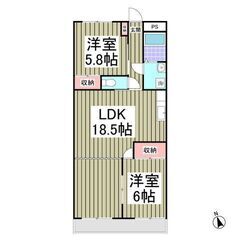 🉐フリーレント1カ月！🉐0️⃣敷金&礼金0ヶ月！0️⃣ 敷地内駐...