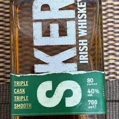 バスカー　アイリッシュウィスキー　700ml
