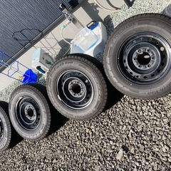 【値下げ！】ハイエース　夏タイヤホイール　195/80R15 2...
