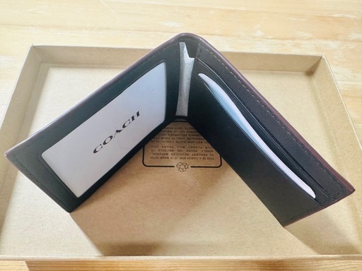 コーチ メンズ 二つ折り財布+カードケース+キーホルダー 3点セット 41346