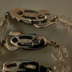 ◎水晶ネックレス3点（silver刻印２点、gsilver１点）◎使用感なし綺麗です、画像参照★お手数おかけしたします、プロフィール必読ですの画像
