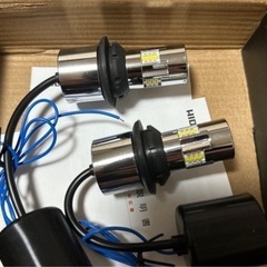 ❷激安‼️HID屋 S25 150° LED ウインカー 2色切替 アンバー/ホワイト ステルス メッキ加工 ハイフラ抵抗内蔵 ポジション ピン角違い 車検対応 2個セットの画像