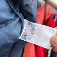 UNIQLO ネイビー ジップアップベスト 120の画像